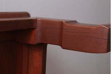 アンティーク家具　和製アンティーク　総欅材の上品な座卓(センターテーブル)