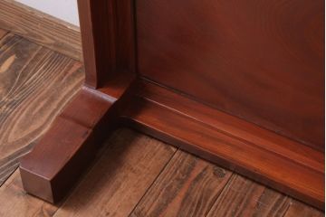 アンティーク家具　和製アンティーク　総欅材の上品な座卓(センターテーブル)