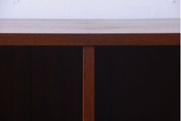 アンティーク家具　和製アンティーク　特大サイズ!古い木の重厚なアンティークマス目棚(2)