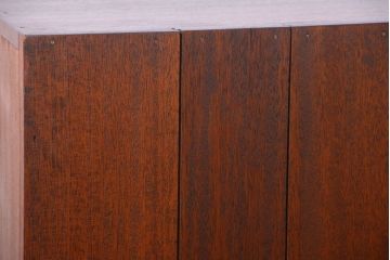 アンティーク家具　和製アンティーク　特大サイズ!古い木の重厚なアンティークマス目棚(2)