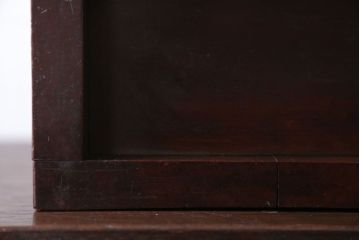 アンティーク雑貨　古民具・骨董　古い木のシンプルなアンティーク銭箱