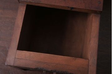 アンティーク雑貨　古民具・骨董　古い木のシンプルなアンティーク銭箱
