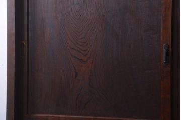 アンティーク家具　六尺　古民具・骨董　桜・欅材製!シンプルで上品なアンティーク水屋箪笥収納棚