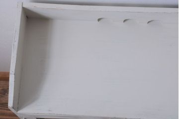 アンティーク家具　アンティークペイント　モダンなデザインの本箱(ブックケース)