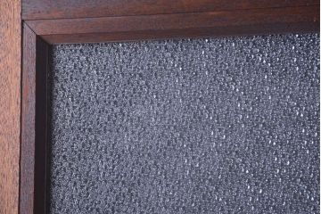 和製アンティーク　ダイヤガラス入り!レトロな木製ドア(2)