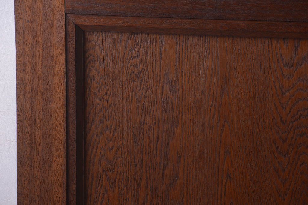 和製アンティーク　ダイヤガラス入り!レトロな木製ドア(2)