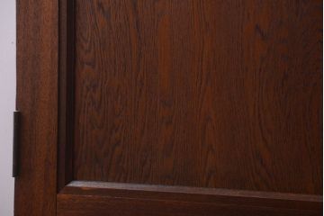 和製アンティーク　ダイヤガラス入り!レトロな木製ドア(2)