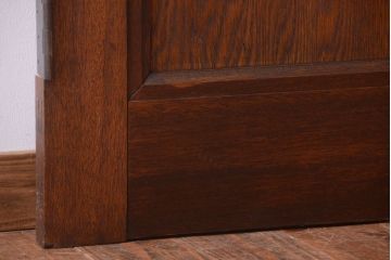 和製アンティーク　ダイヤガラス入り!レトロな木製ドア(2)