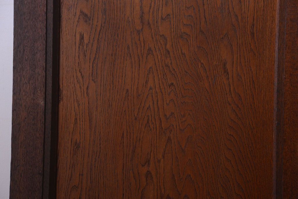 和製アンティーク　ダイヤガラス入り!レトロな木製ドア(2)