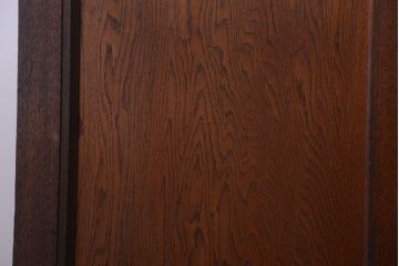 和製アンティーク　ダイヤガラス入り!レトロな木製ドア(2)