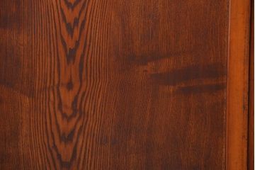 古民具・骨董　栓材一枚板!特注品の高級アンティーク帯戸2枚セット