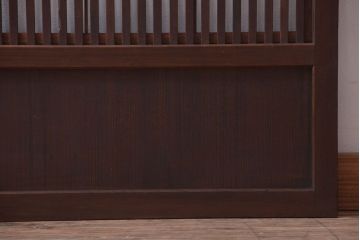 アンティーク　裏障子付き!和モダンな格子戸