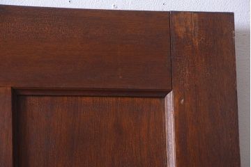 アンティーク　古い木のシンプルで上質なドア(2)