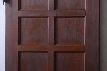 アンティーク　古い木のシンプルで上質なドア(2)