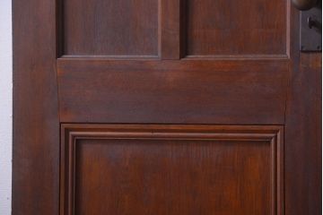 アンティーク　古い木のシンプルで上質なドア(2)
