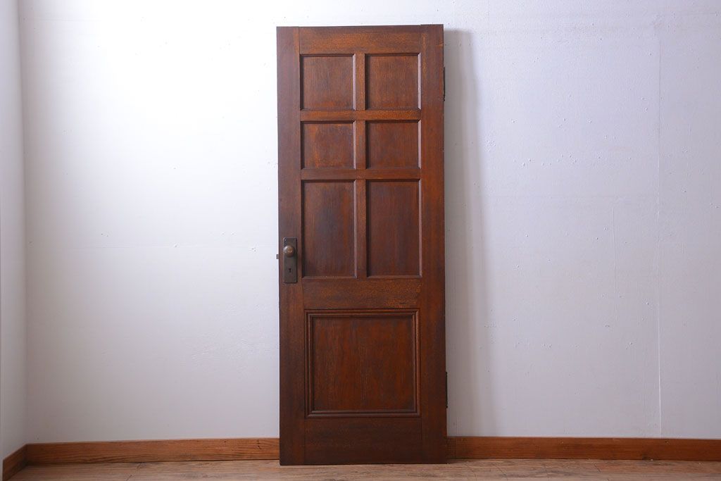 アンティーク　古い木のシンプルで上質なドア(2)