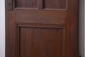 アンティーク　古い木のシンプルで上質なドア(2)