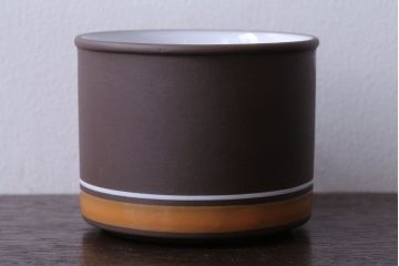 イギリスビンテージ HORNSEA(ホーンジー)　Contour(コントウァ)シリーズ　カップ&ソーサー4客、皿4枚セット