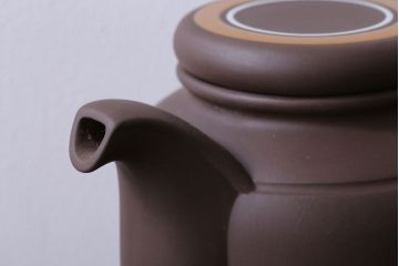イギリスビンテージ HORNSEA(ホーンジー)　Contour(コントウァ)シリーズ　ポット、ミルク入れ2点セット