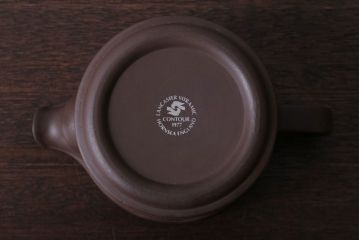 イギリスビンテージ HORNSEA(ホーンジー)　Contour(コントウァ)シリーズ　ポット、ミルク入れ2点セット