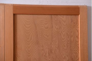 アンティーク　高級品!秋田杉一枚板の木味格子帯戸