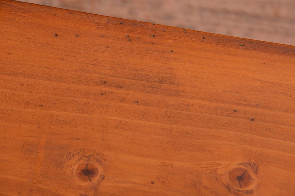 アンティーク家具　アンティーク　小ぶりでシンプルなローボード(テレビボード)(2)