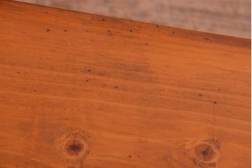 アンティーク家具　アンティーク　小ぶりでシンプルなローボード(テレビボード)(2)