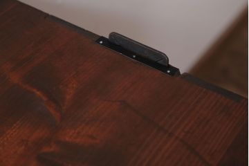 アンティーク家具　和製アンティーク　鉄脚付き!シンプルな桐箪笥ローボード(2)