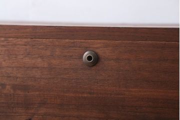 アンティーク家具　和製アンティーク　鉄脚付き!シンプルな桐箪笥ローボード(2)