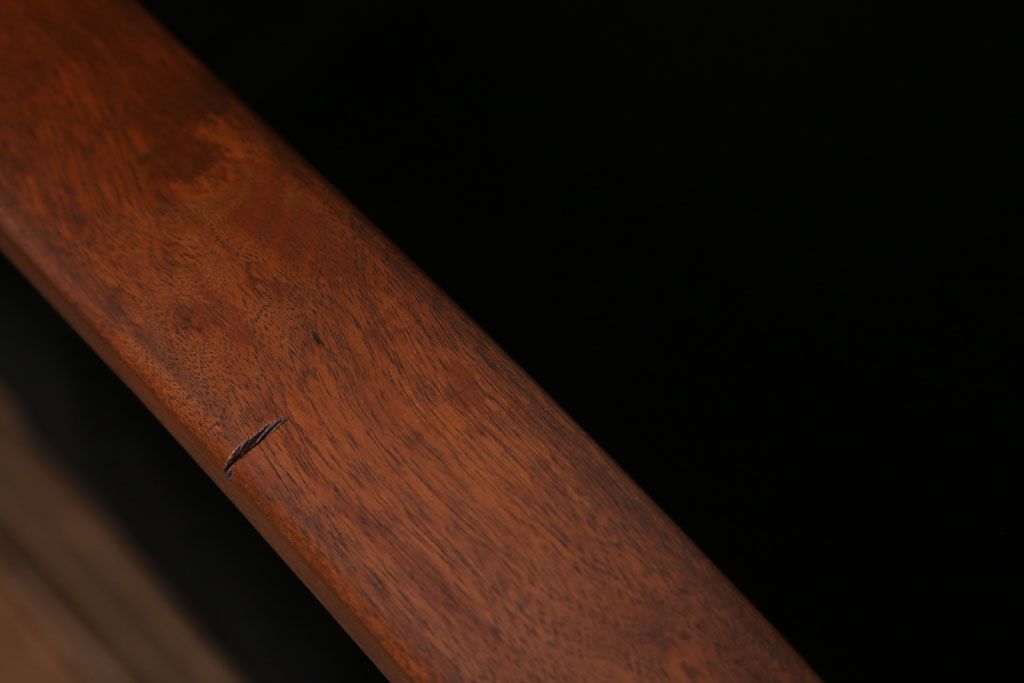 アンティーク家具　アンティーク　シンプルな1人掛けアームソファ(1)