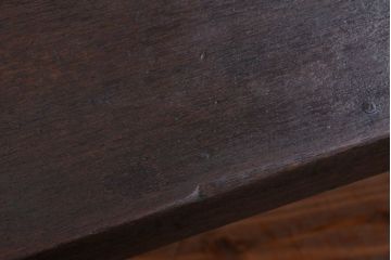 アンティーク家具　和製アンティーク　古い木のシンプルなベンチ