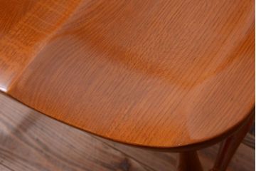中古　柏木工　ナラ材のダイニングチェア(1)