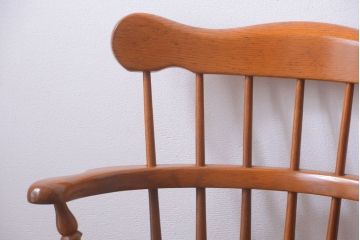 中古　柏木工　ナラ材のダイニングチェア(2)