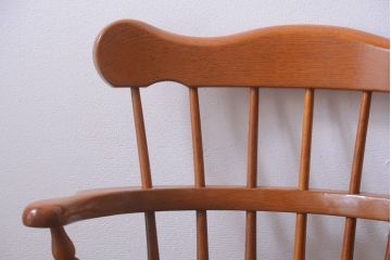 中古　柏木工　ナラ材のアームチェア(1)
