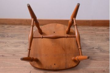 中古　柏木工　ナラ材のアームチェア(1)