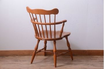 中古　柏木工　ナラ材のアームチェア(1)