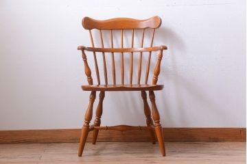 中古　柏木工　ナラ材のアームチェア(2)