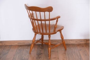 中古　柏木工　ナラ材のアームチェア(2)