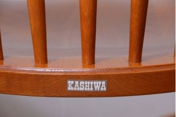 中古　柏木工　ナラ材のアームチェア(2)