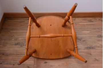 中古　柏木工　ナラ材のアームチェア(2)