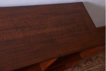 アンティーク家具　和製アンティーク　特大!古い木の重厚なマス目棚(収納棚、飾り棚)