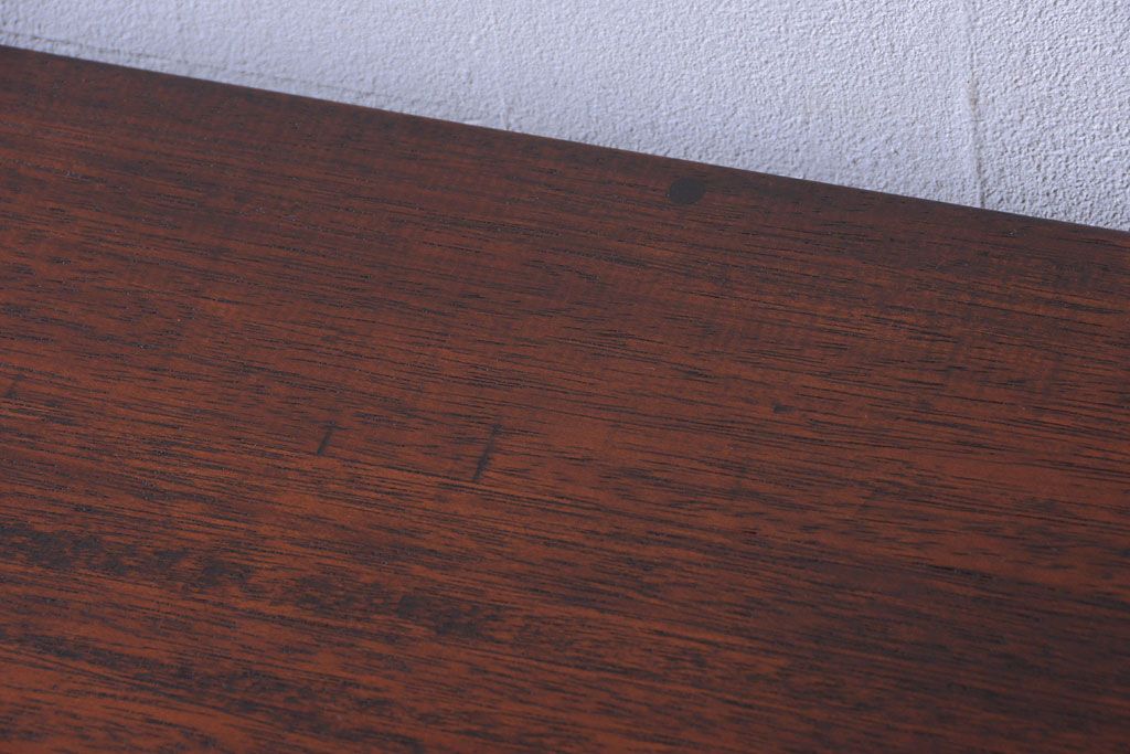 アンティーク家具　和製アンティーク　特大!古い木の重厚なマス目棚(収納棚、飾り棚)