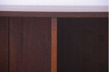 アンティーク家具　和製アンティーク　特大!古い木の重厚なマス目棚(収納棚、飾り棚)