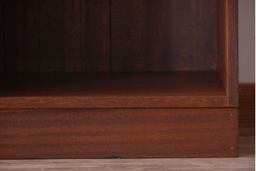 アンティーク家具　和製アンティーク　特大!古い木の重厚なマス目棚(収納棚、飾り棚)