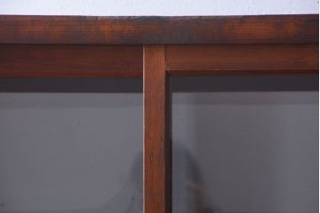 アンティーク家具　アンティーク　二段重ねの大きな両面戸棚