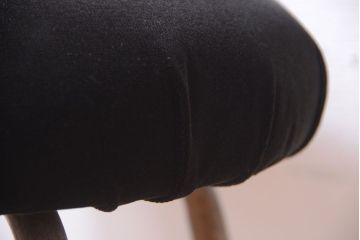 アンティーク家具　和製アンティーク　古い鉄脚のスツール(2)