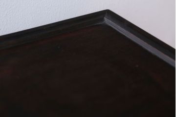アンティーク雑貨　和製アンティーク　唐木材の上品な花台