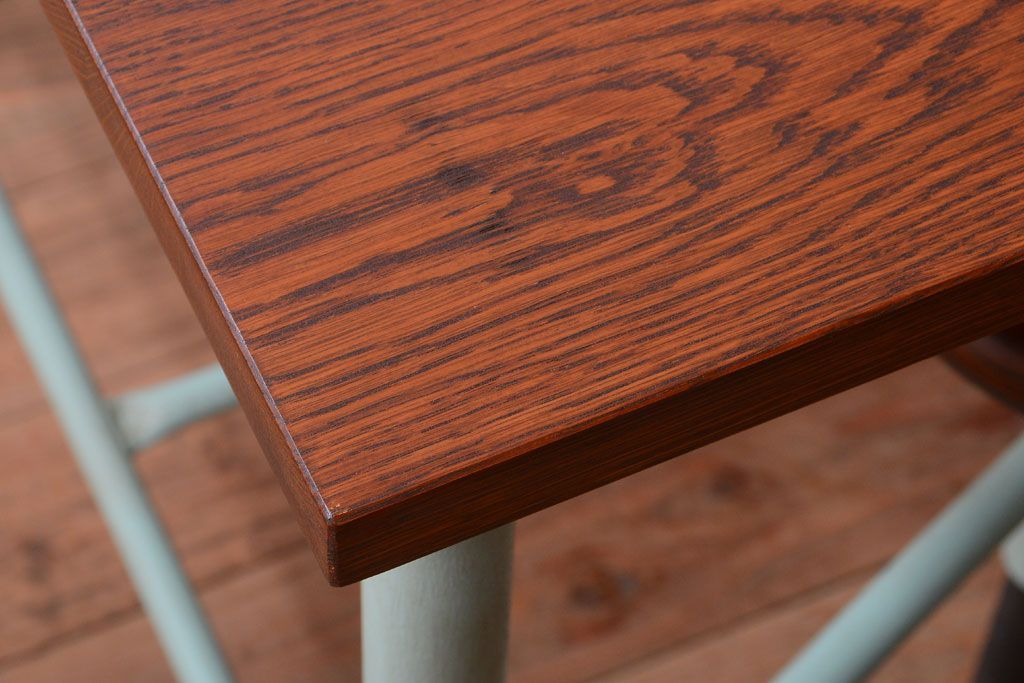 ラフジュ工房オリジナル 4脚格納スツールの作業台(テーブル・机)(2)