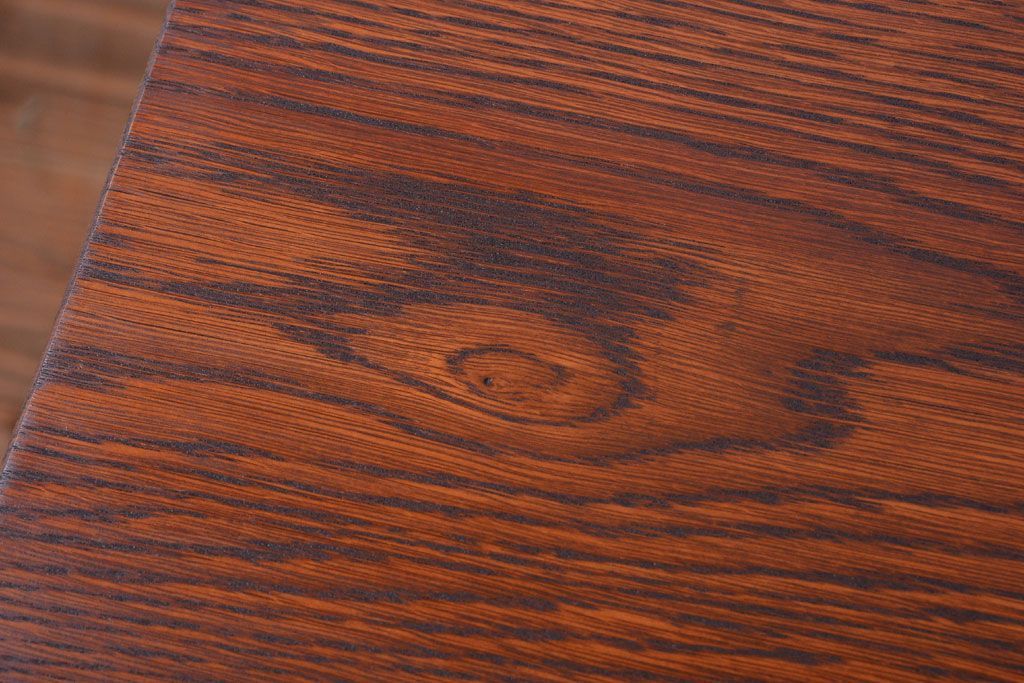 ラフジュ工房オリジナル 4脚格納スツールの作業台(テーブル・机)(2)