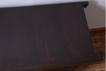 アンティーク家具　古民具・骨董　四尺　水屋箪笥サイドボード(2)